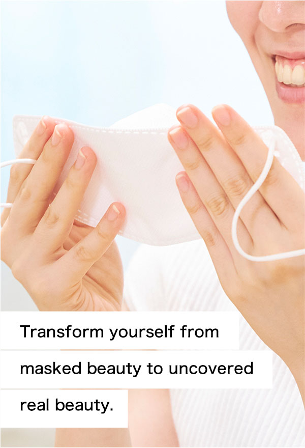 Transform yourself from masked beauty to uncovered real beauty.